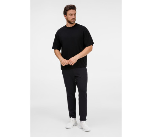 Футболка оверсайз унисекс Lavinia, черная