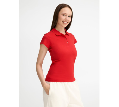 Рубашка поло женская Prescott Women 170, красная