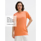 Футболка унисекс Regent 150, оранжевая (абрикосовая)