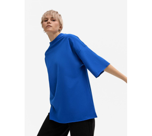 Футболка унисекс оверсайз T1, синяя