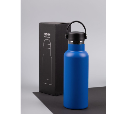 Термобутылка Bidon, синяя