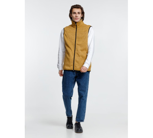 Жилет унисекс Gotland, горчичный