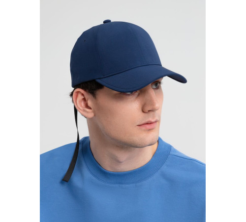 Бейсболка Kosmos, темно-синяя