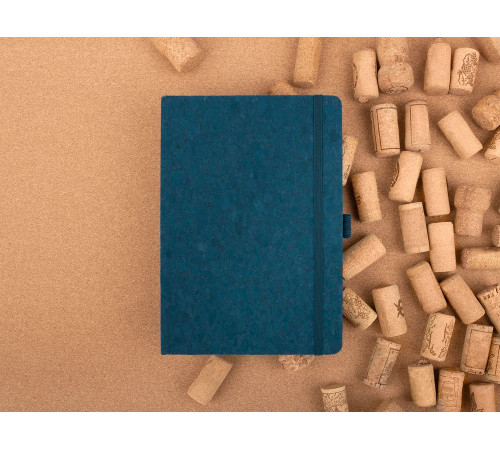 Блокнот Cork County, синий