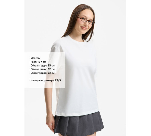 Футболка унисекс Durington, белая