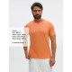 Футболка унисекс Regent 150, оранжевая (абрикосовая)