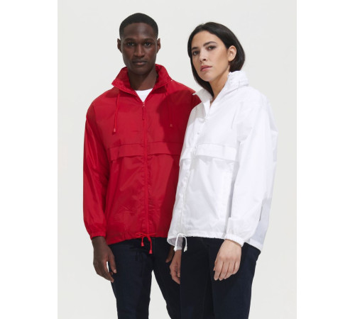 Ветровка из нейлона Surf 210, белая