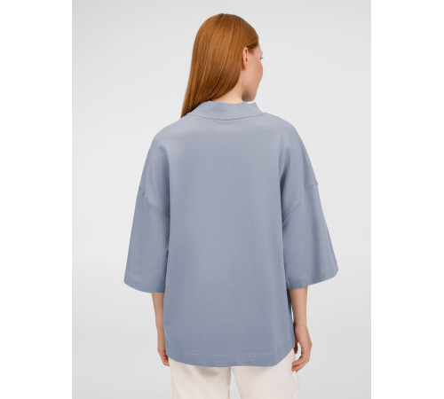 Футболка оверсайз унисекс T9, серая