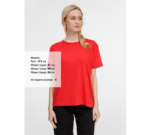 Футболка унисекс Senti, красная