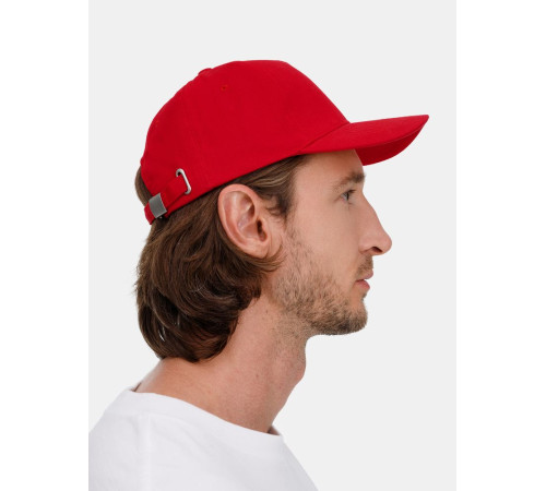 Бейсболка Long Beach, красная