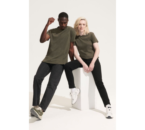 Футболка унисекс Regent 150, темный хаки