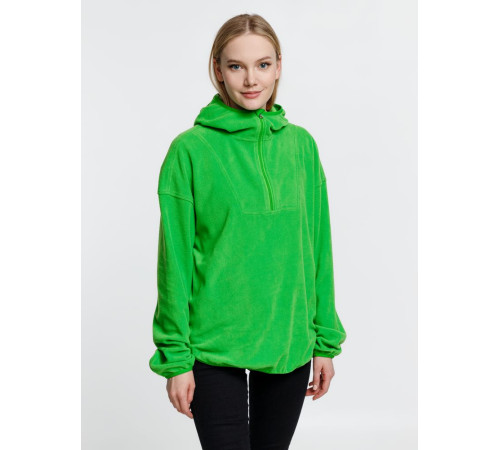 Анорак флисовый унисекс Fliska, зеленое яблоко