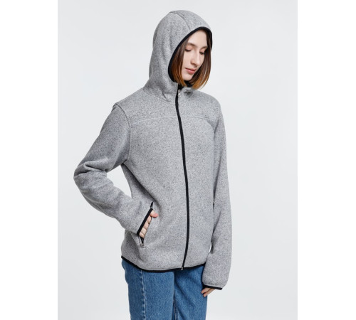 Куртка с капюшоном унисекс Gotland, серая