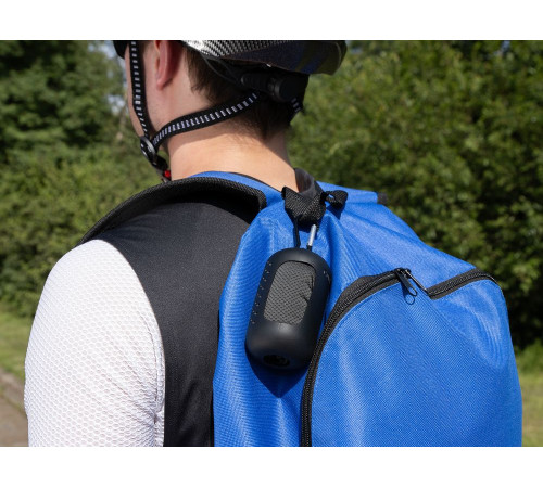 Охлаждающее полотенце Narvik в силиконовом чехле, черное