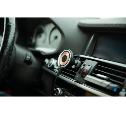 Держатель для смартфона Cooper Auto Wireless с беспроводной зарядкой, черный