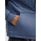 Куртка унисекс Warmbridge, синяя (джинс)