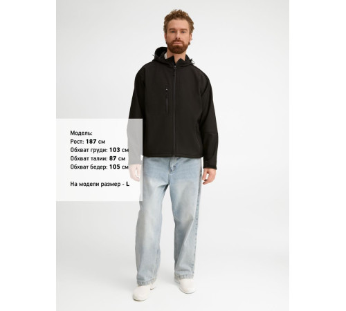 Куртка мужская с капюшоном Replay Men 340, черная