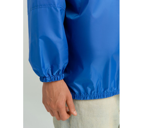 Дождевик-анорак Alatau, укороченный, синий, единый размер