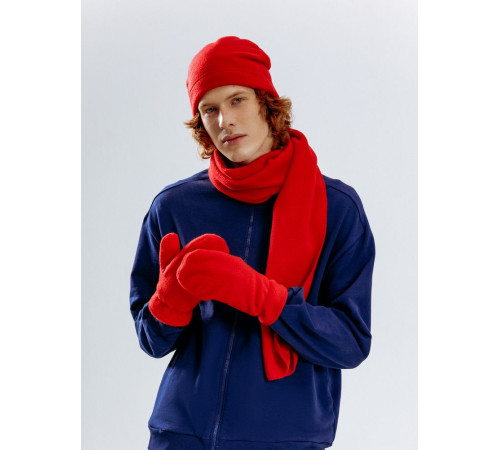 Варежки Fleecy, красные