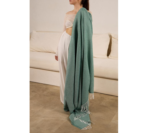 Плед «Гирвас», зеленый