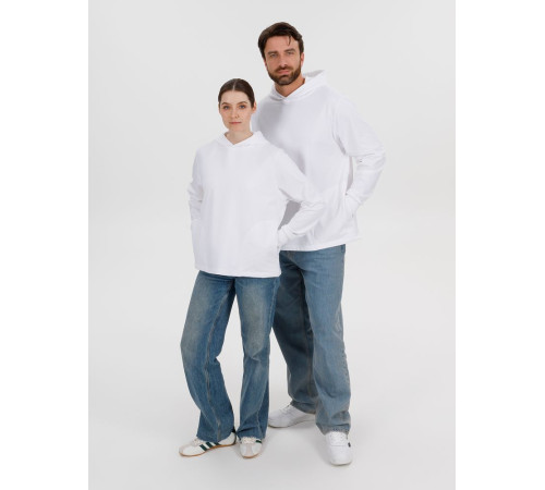 Худи унисекс Morfiss, белое