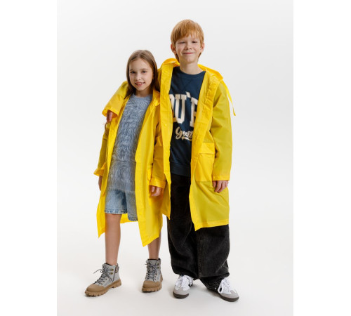 Дождевик детский RainDrop Kids, желтый