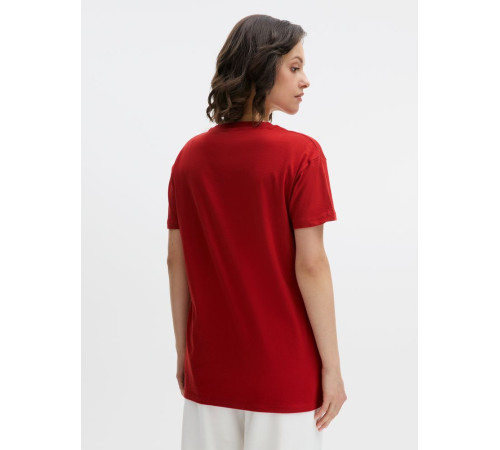 Футболка унисекс Regent 150, вишнево-красная
