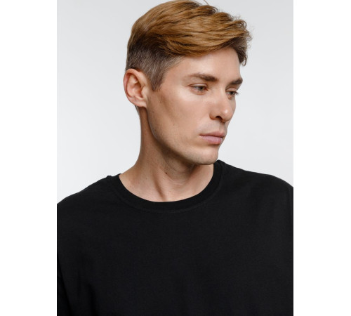 Футболка оверсайз унисекс Base Space, черная