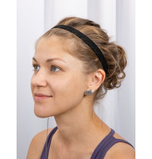 Повязка-резинка на голову Headway, черная