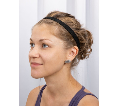 Повязка-резинка на голову Headway, черная