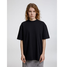 Футболка оверсайз унисекс Sideline, черная