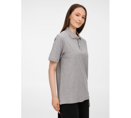 Рубашка поло унисекс Upswing, серый меланж