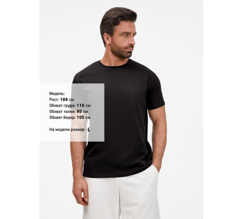 Футболка унисекс T-Bolka 200, черная