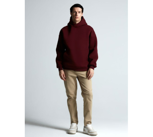 Худи Kulonga Oversize, бордовое