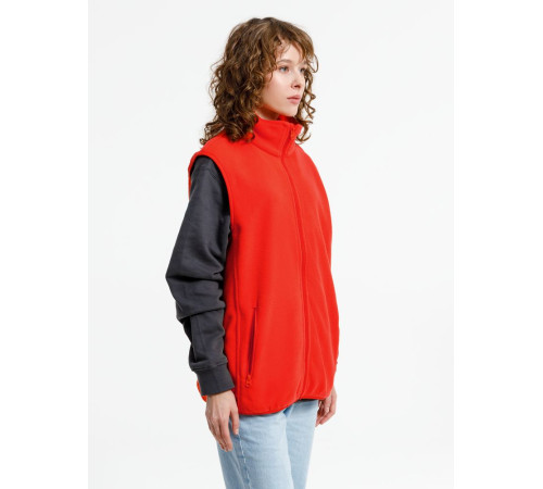 Жилет флисовый унисекс Nesse, красный