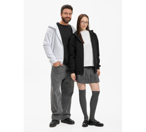 Толстовка унисекс оверсайз Sartoro, черная