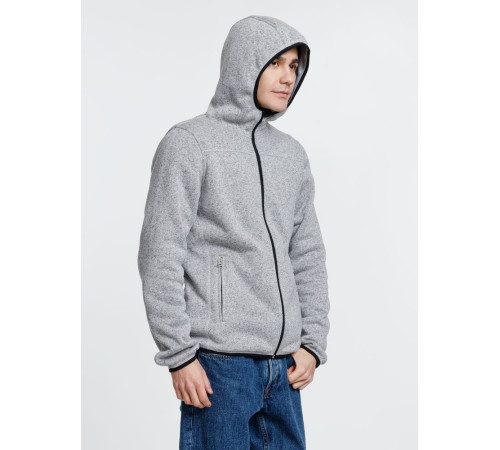 Куртка с капюшоном унисекс Gotland, серая