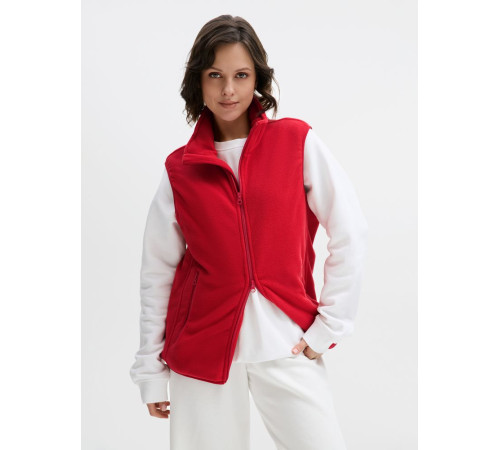Жилет флисовый унисекс Ben Mac, красный