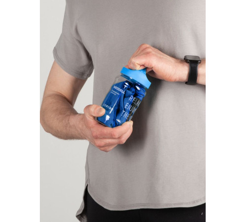 Охлаждающее полотенце Weddell, синее