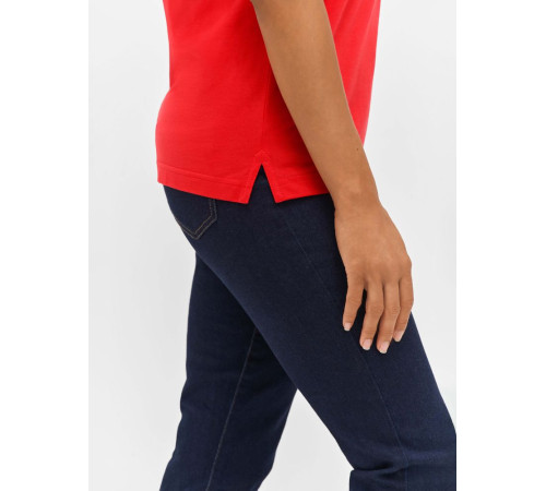 Рубашка поло унисекс Palermo, ярко-синяя с белым