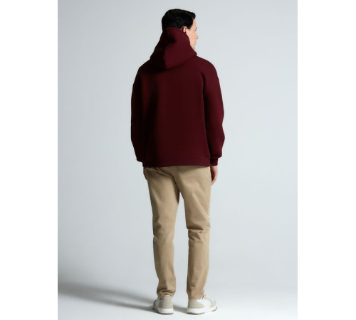 Худи Kulonga Oversize, бордовое