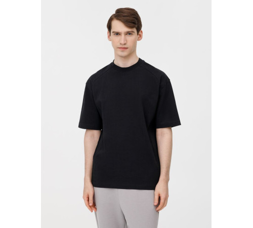 Футболка оверсайз унисекс Sideline, черная