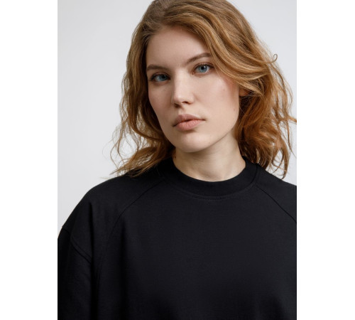 Футболка оверсайз унисекс Sideline, черная