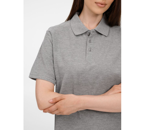 Рубашка поло унисекс Tervise, серый меланж