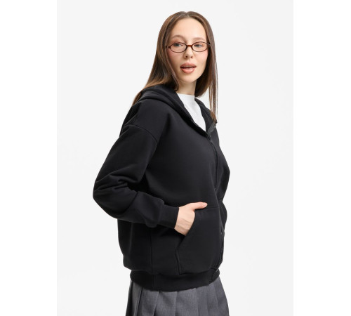 Толстовка унисекс оверсайз Sartoro, черная