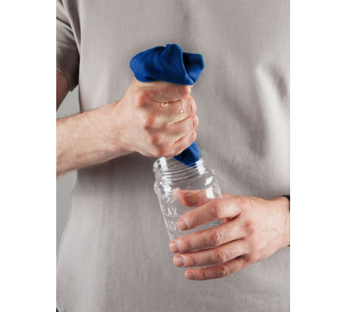 Охлаждающее полотенце Weddell, синее