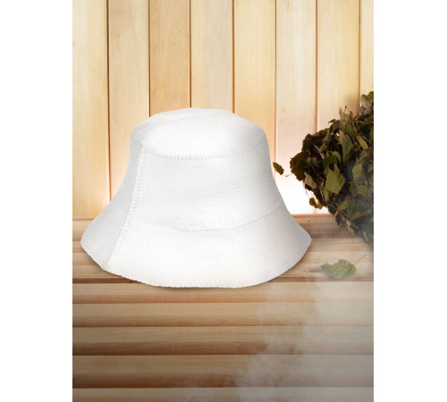 Банная шапка Panam, белая