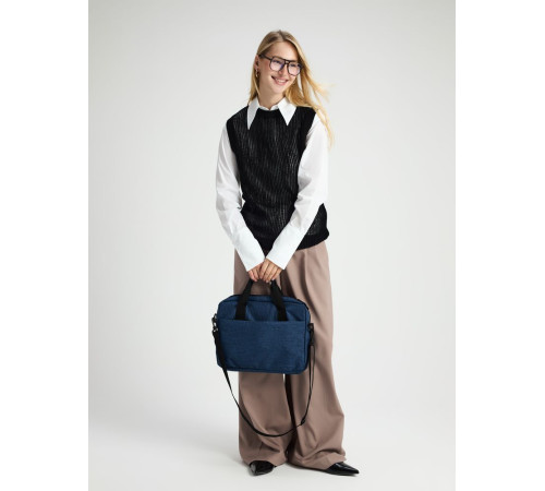 Сумка для ноутбука Delegate, синяя