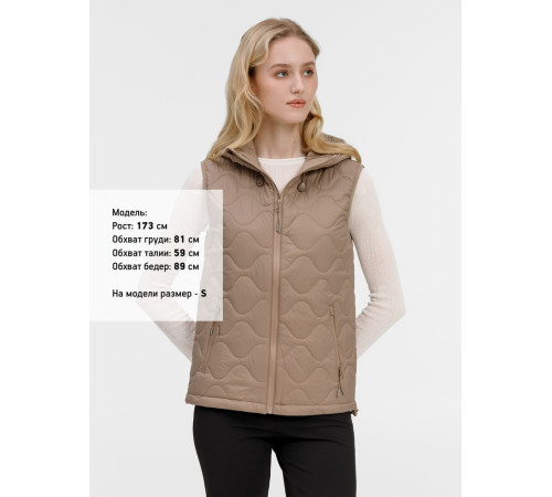 Жилет унисекс Tarnaby, бежевый