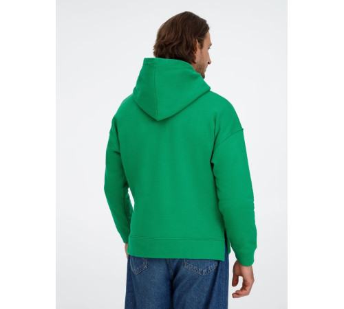 Худи оверсайз унисекс Tolla, зеленое
